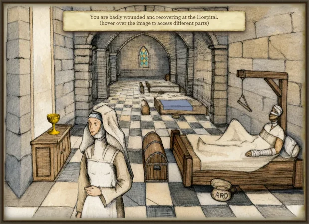 A screenshot of The Grail Lords