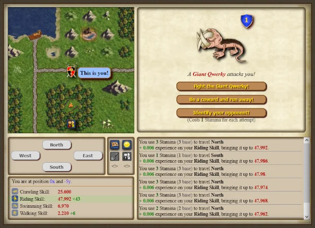 A screenshot of The Grail Lords